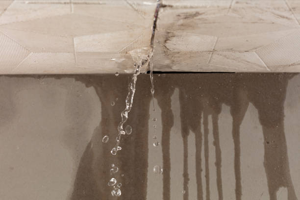 Professional Flood Damage Cleanup technician working in Westport, NC